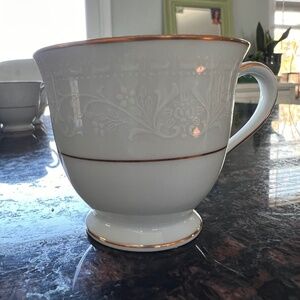 Vintage Noritake Guenevere Demitasse Cups and Saucers - Lot 23 Pieces